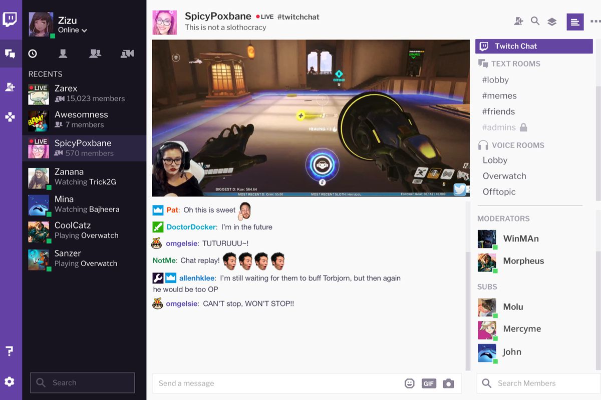 Twitch streamers tool for single monitor streamers chat for macos windows 10